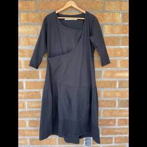 Cynthia Ashby linen blend dress medium
